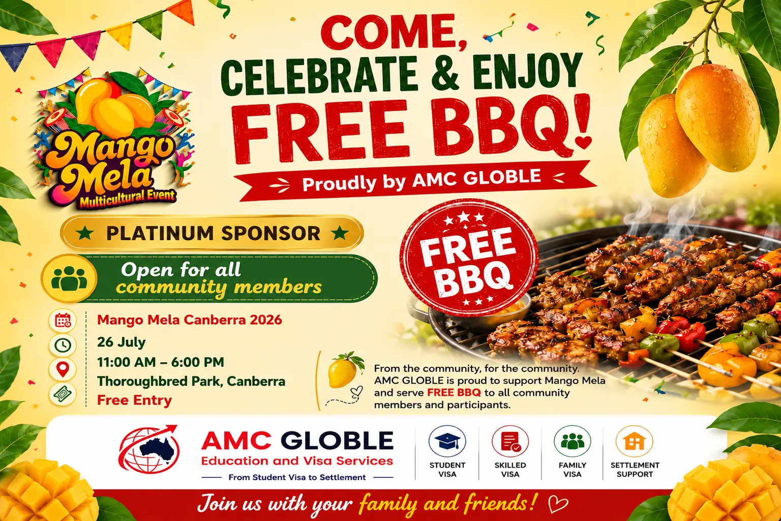 Mango Mela Canberra 2026 - Education and Migration Blog Australia by AMC GLOBLE